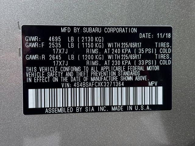 2019 Subaru Outback Vehicle Photo in Puyallup, WA 98371