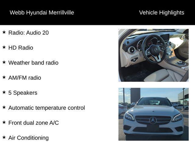 2019 Mercedes-Benz C-Class Vehicle Photo in Merrillville, IN 46410