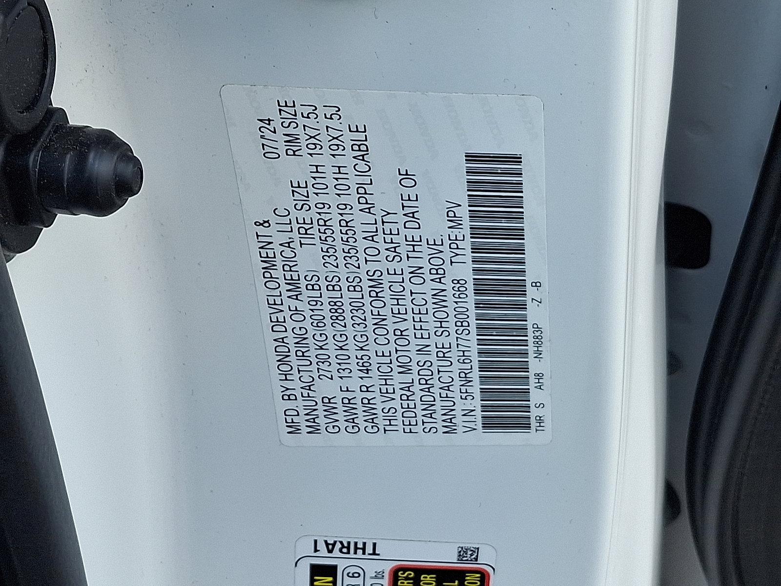 2025 Honda Odyssey Vehicle Photo in Trevose, PA 19053