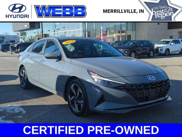 2023 Hyundai ELANTRA Vehicle Photo in Merrillville, IN 46410