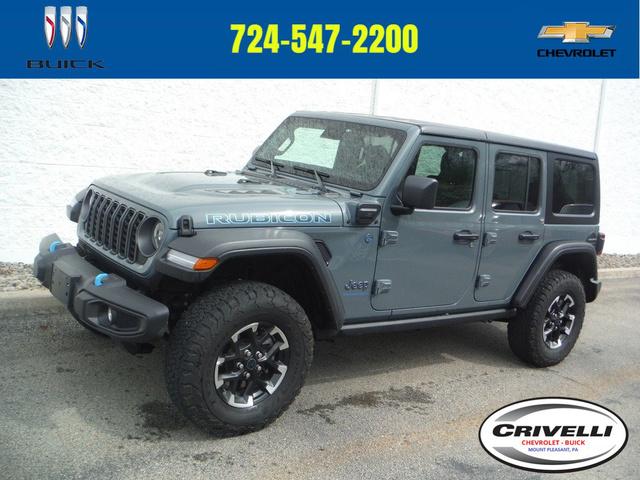 2025 Jeep Wrangler 4xe Vehicle Photo in MOUNT PLEASANT, PA 15666-1007