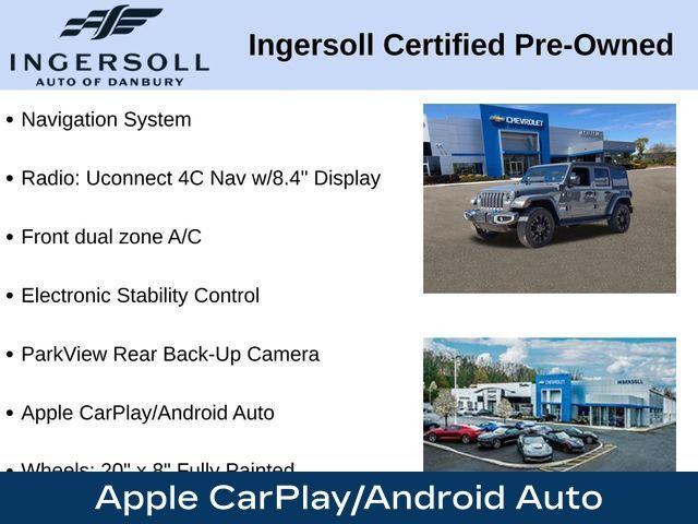 2022 Jeep Wrangler 4xe Vehicle Photo in DANBURY, CT 06810-5034