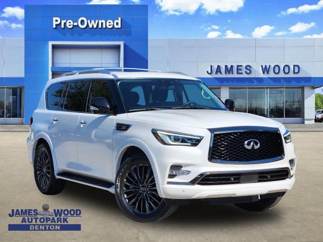 2022 INFINITI QX80 Vehicle Photo in DENTON, TX 76210-9321