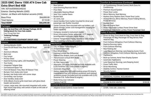 2025 GMC Sierra 1500 Vehicle Photo in DANBURY, CT 06810-5034