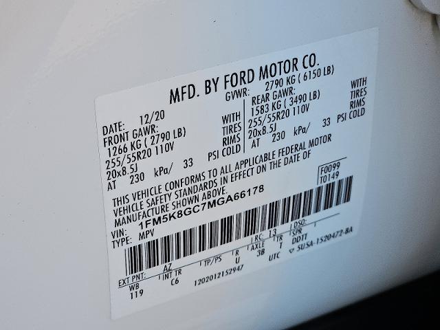 2021 Ford Explorer Vehicle Photo in TREVOSE, PA 19053-4984
