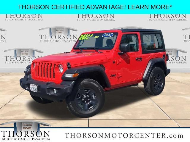 2022 Jeep Wrangler Vehicle Photo in PASADENA, CA 91107-3803