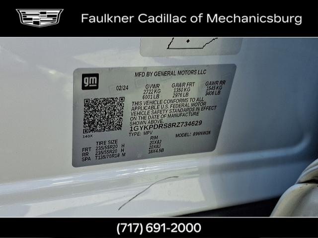 2024 Cadillac XT6 Vehicle Photo in MECHANICSBURG, PA 17050-1707