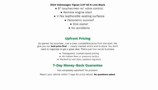 2024 Volkswagen Tiguan Vehicle Photo in Neenah, WI 54956