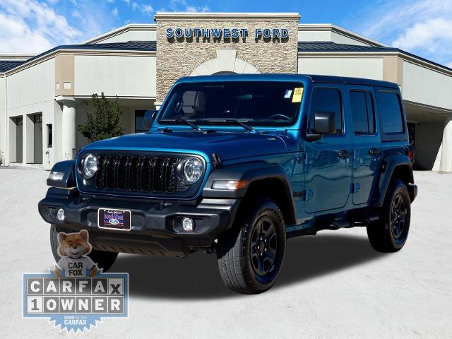 2024 Jeep Wrangler Vehicle Photo in Weatherford, TX 76087