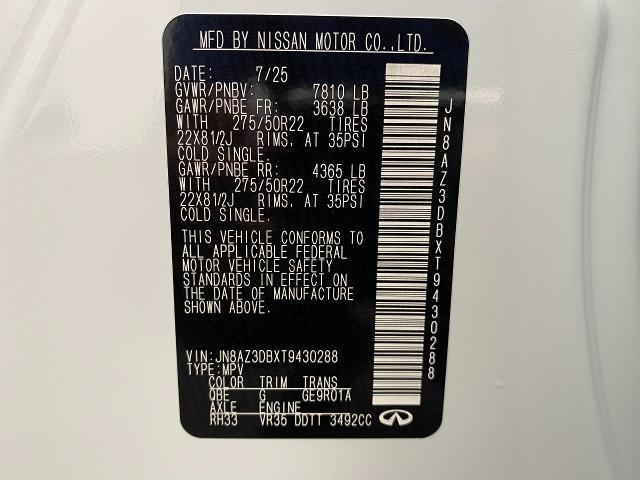 2026 INFINITI QX80 Vehicle Photo in Appleton, WI 54913