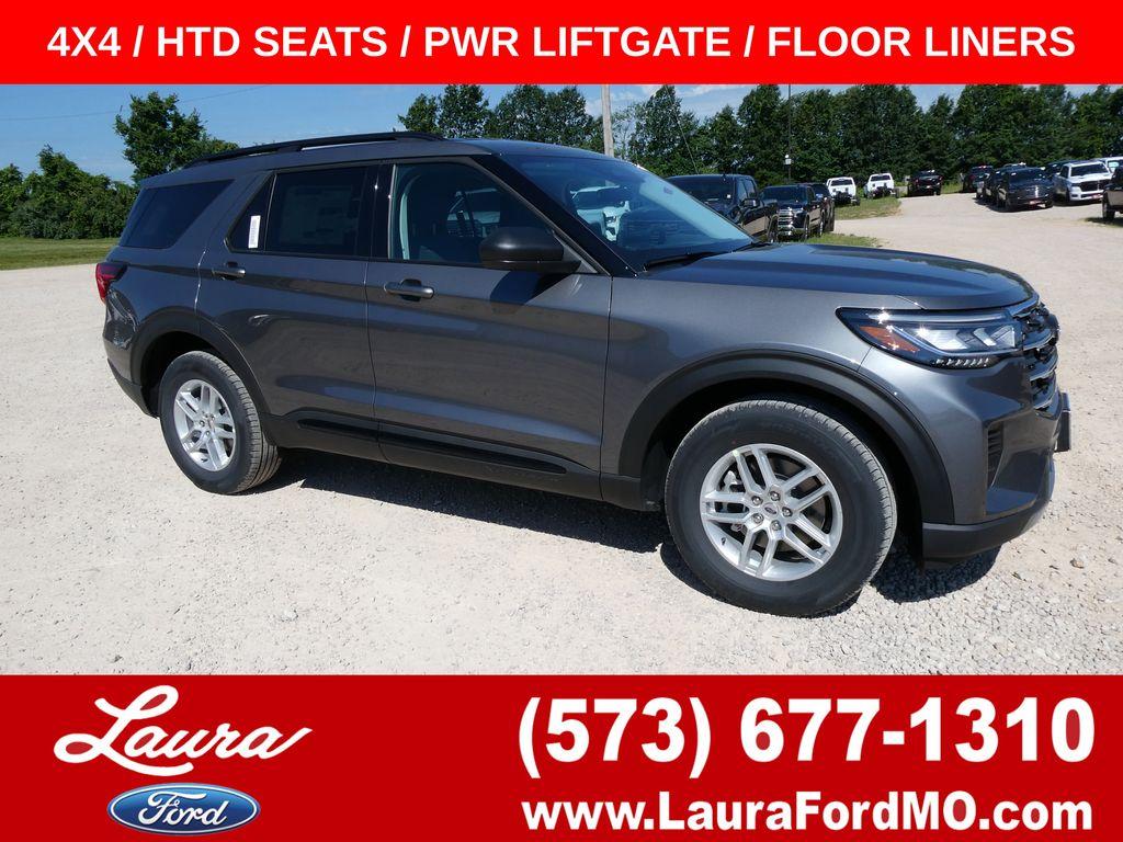 Carbonized Gray Metallic 2026 Ford Explorer SUV / Crossover All-Wheel Drive Automatic
