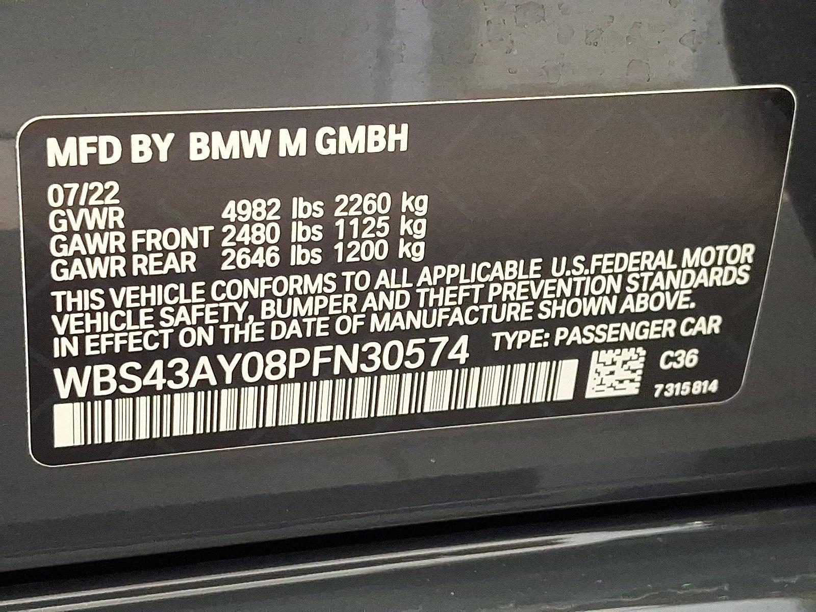 2023 BMW M3 Vehicle Photo in Lancaster, PA 17601