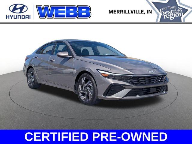 2024 Hyundai ELANTRA Vehicle Photo in Merrillville, IN 46410