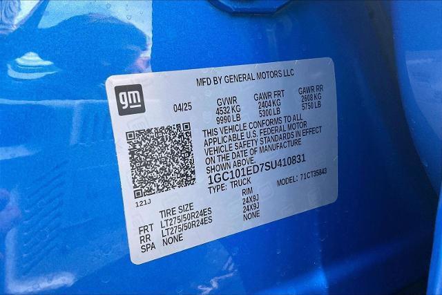 2025 Chevrolet Silverado EV Vehicle Photo in INDEPENDENCE, MO 64055-1314