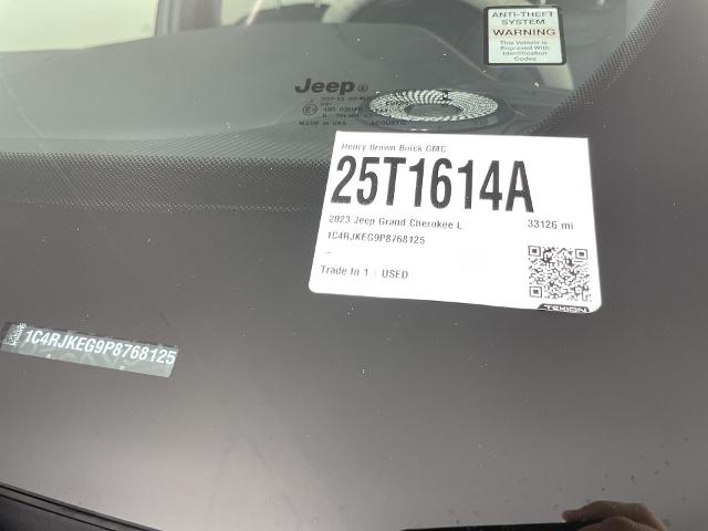 2023 Jeep Grand Cherokee L Vehicle Photo in GILBERT, AZ 85297-0402