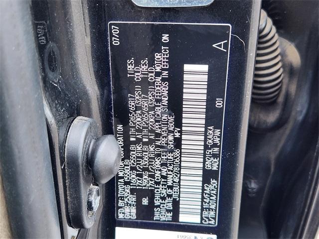 2007 Toyota 4Runner Vehicle Photo in AURORA, CO 80012-4011