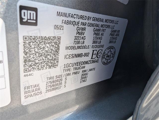 2021 Chevrolet Silverado 1500 Vehicle Photo in AURORA, CO 80012-4011