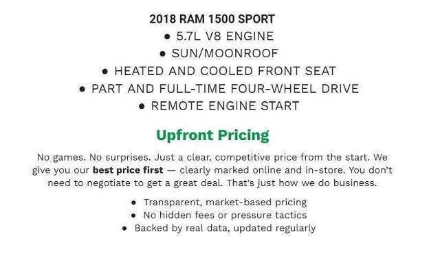 2018 Ram 1500 Vehicle Photo in Neenah, WI 54956
