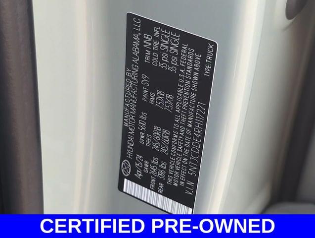 2024 Hyundai SANTA CRUZ Vehicle Photo in Merrillville, IN 46410