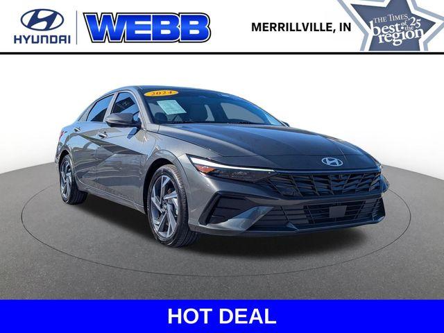 2024 Hyundai ELANTRA Vehicle Photo in Merrillville, IN 46410