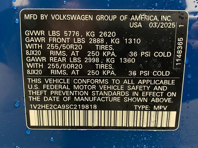 2025 Volkswagen Atlas Cross Sport Vehicle Photo in Appleton, WI 54913