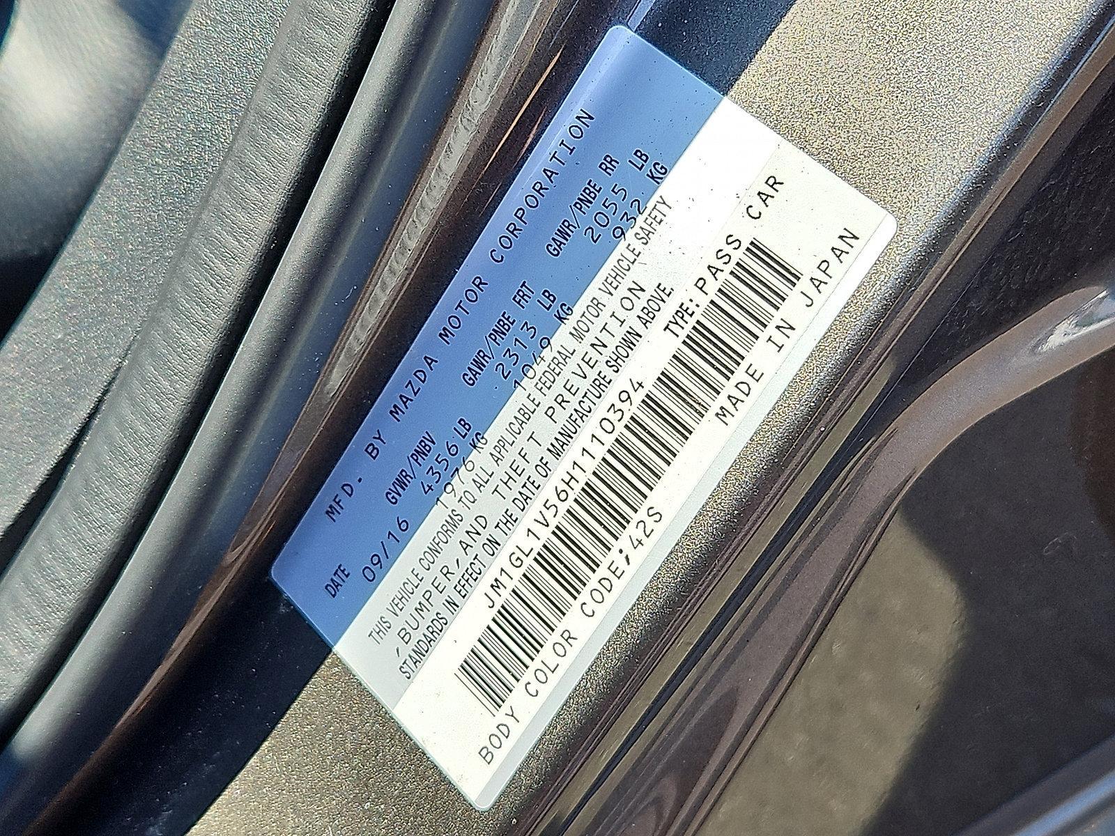 2017 Mazda Mazda6 Vehicle Photo in Trevose, PA 19053
