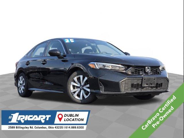 2025 Honda Civic Sedan Vehicle Photo in COLUMBUS, OH 43235-5975