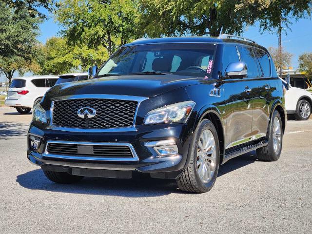 2016 INFINITI QX80 Vehicle Photo in DENTON, TX 76210-9321