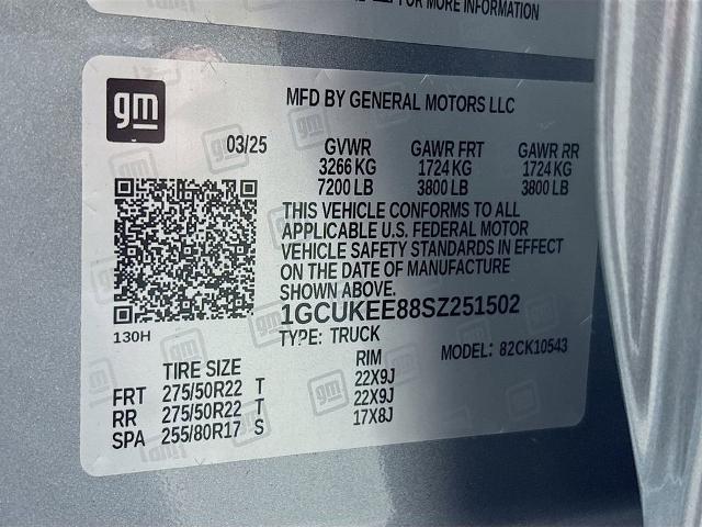 2025 Chevrolet Silverado 1500 Vehicle Photo in PUYALLUP, WA 98371-4149