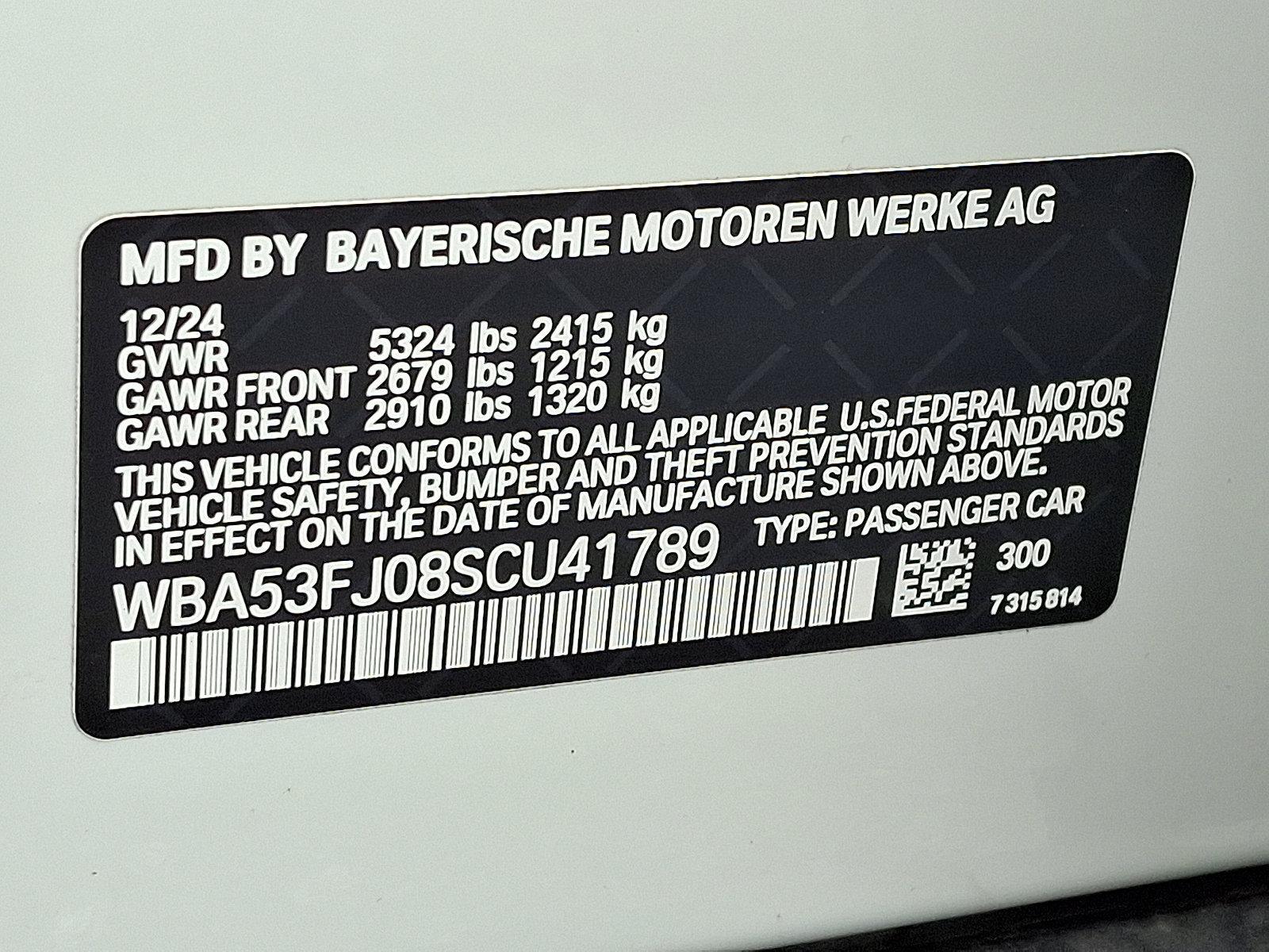 2025 BMW 530i xDrive Vehicle Photo in Lancaster, PA 17601