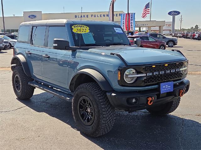 2022 Ford Bronco Vehicle Photo in EASTLAND, TX 76448-3020
