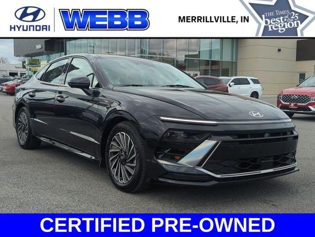 2024 Hyundai SONATA Hybrid Vehicle Photo in Merrillville, IN 46410