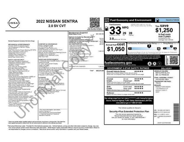 2022 Nissan Sentra Vehicle Photo in Flemington, NJ 08822
