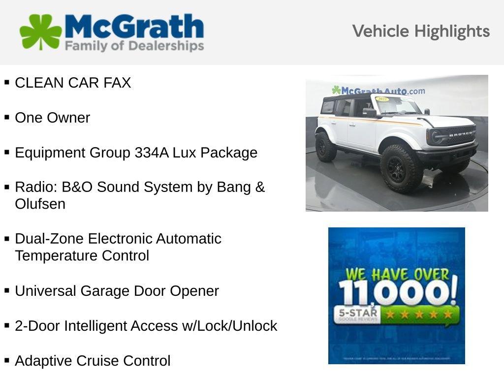 2022 Ford Bronco Vehicle Photo in Cedar Rapids, IA 52402