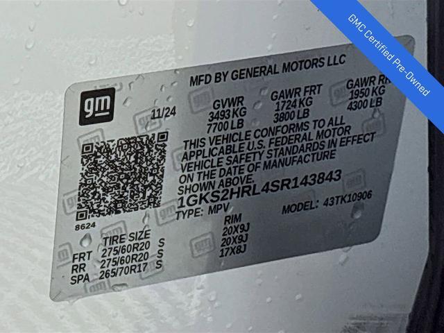 2025 GMC Yukon XL Vehicle Photo in PUYALLUP, WA 98371-4149