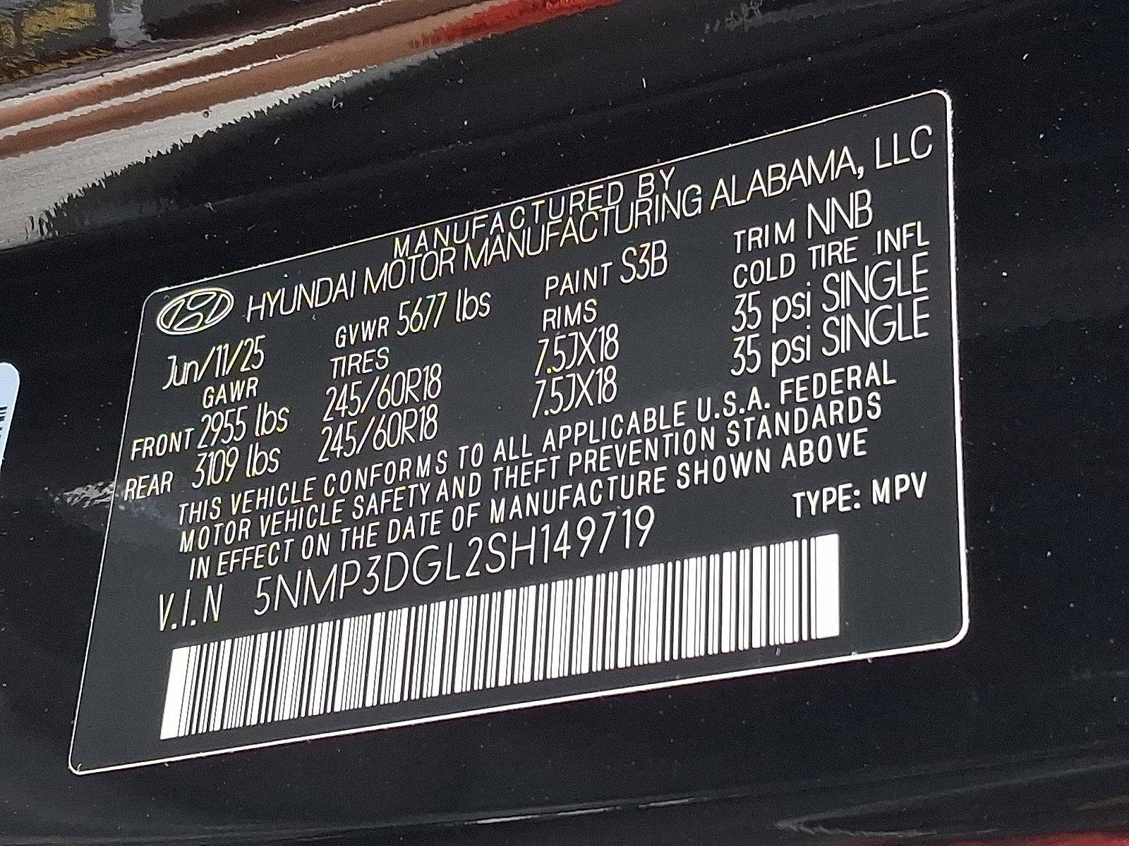 2025 Hyundai SANTA FE Vehicle Photo in Harrisburg, PA 17111