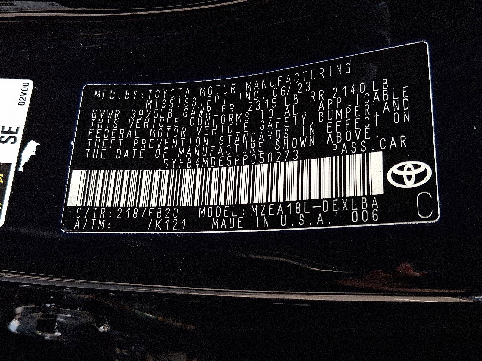 2023 Toyota Corolla Vehicle Photo in Harrisburg, PA 17111