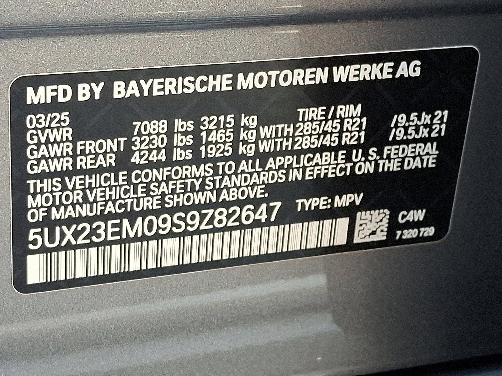 2025 BMW X7 xDrive40i Vehicle Photo in Lancaster, PA 17601