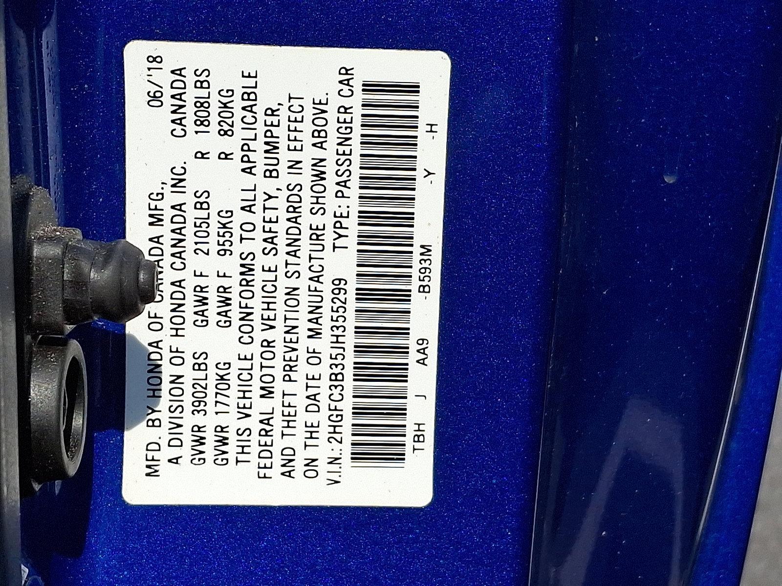 2018 Honda Civic Coupe Vehicle Photo in Harrisburg, PA 17111