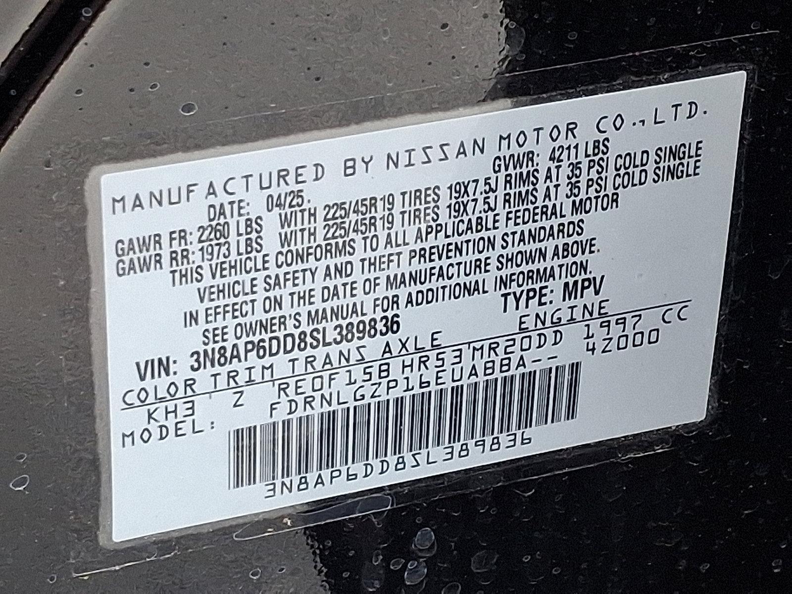 2025 Nissan Kicks Vehicle Photo in Jenkintown, PA 19046