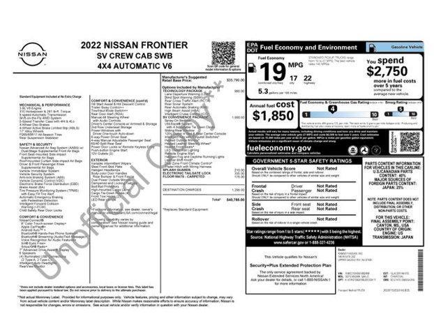 2022 Nissan Frontier Vehicle Photo in Flemington, NJ 08822