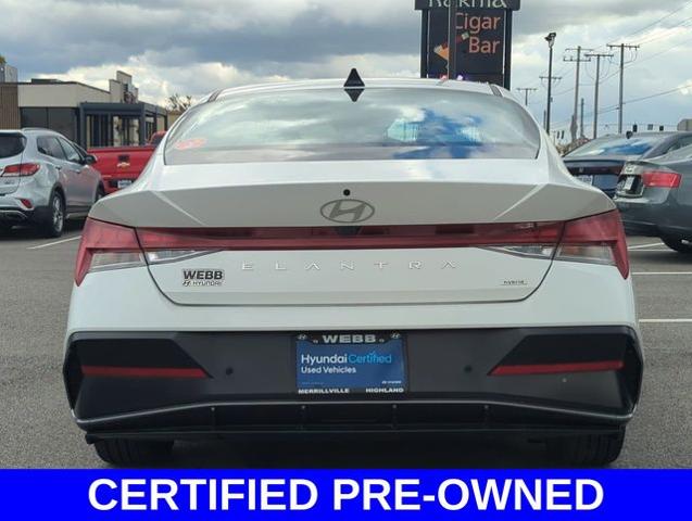 2024 Hyundai ELANTRA Hybrid Vehicle Photo in Merrillville, IN 46410