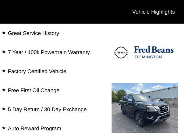 2022 Nissan Armada Vehicle Photo in Flemington, NJ 08822