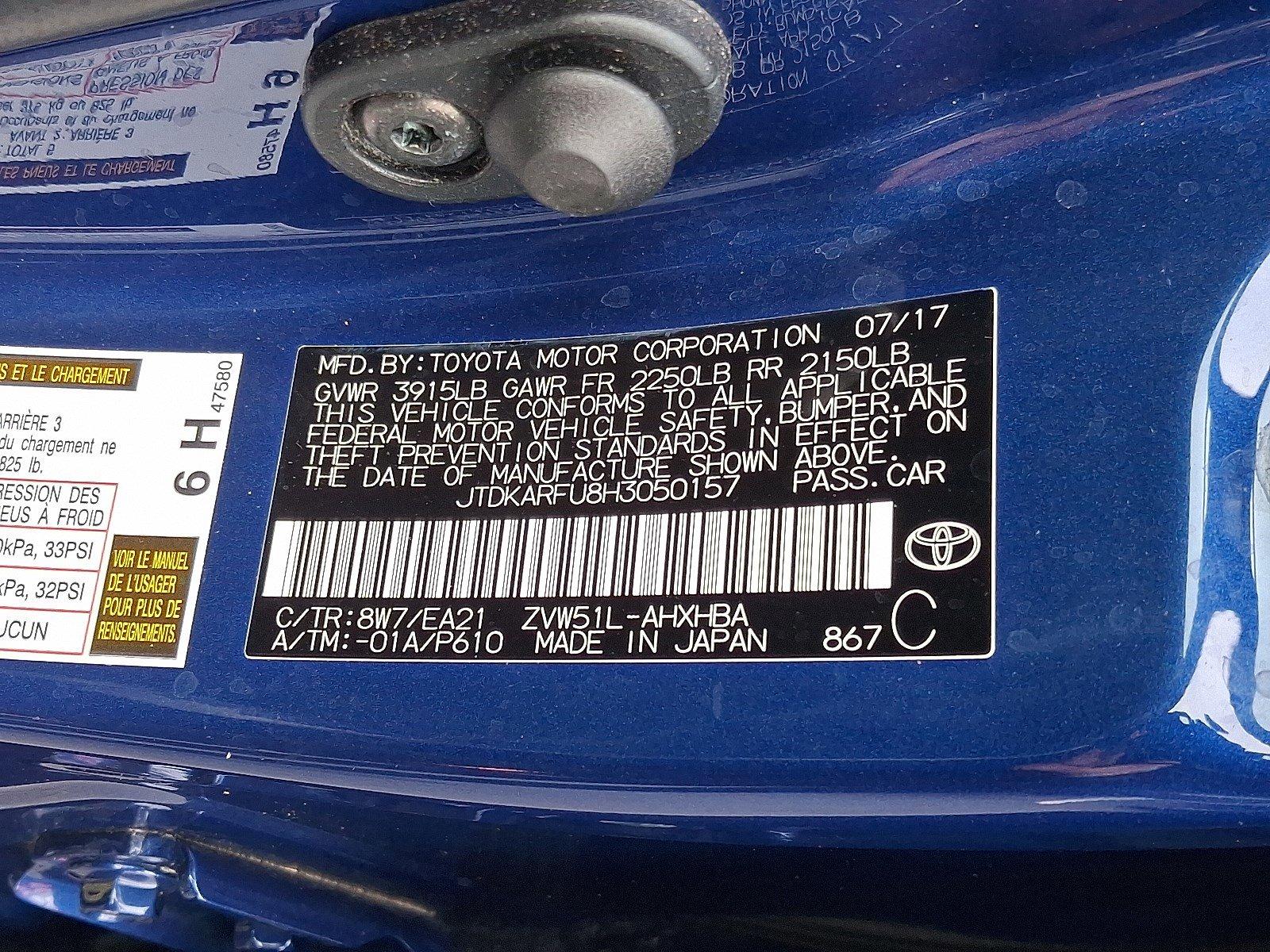 2017 Toyota Prius Vehicle Photo in Harrisburg, PA 17111