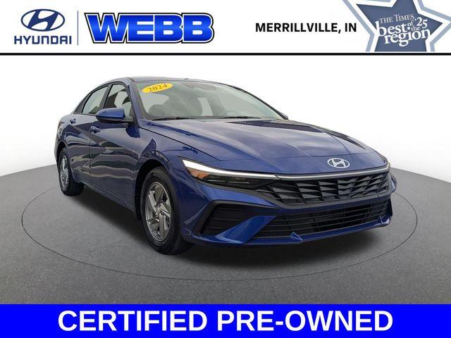 2024 Hyundai ELANTRA Vehicle Photo in Merrillville, IN 46410