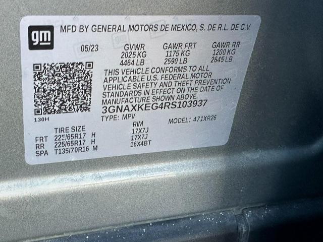 2024 Chevrolet Equinox Vehicle Photo in COLUMBIA, MO 65203-3903