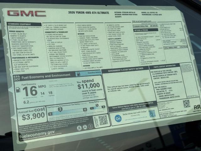2026 GMC Yukon Vehicle Photo in COLUMBIA, MO 65203-3903