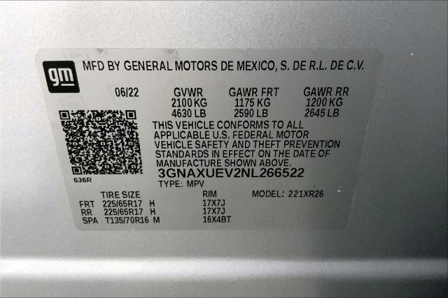 2022 Chevrolet Equinox Vehicle Photo in Kansas City, MO 64114