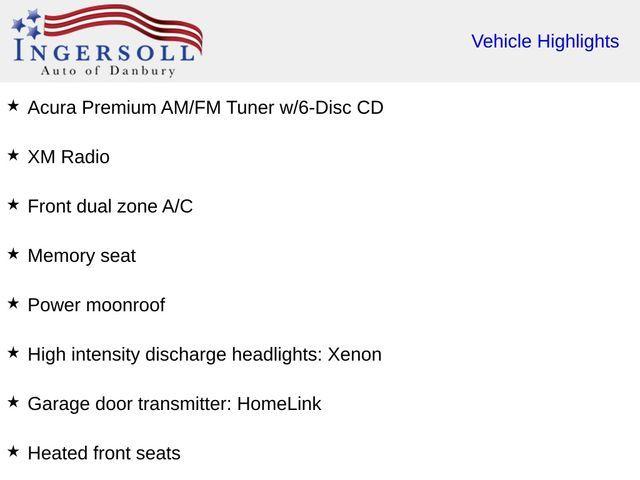 2012 Acura TL Vehicle Photo in DANBURY, CT 06810-5034