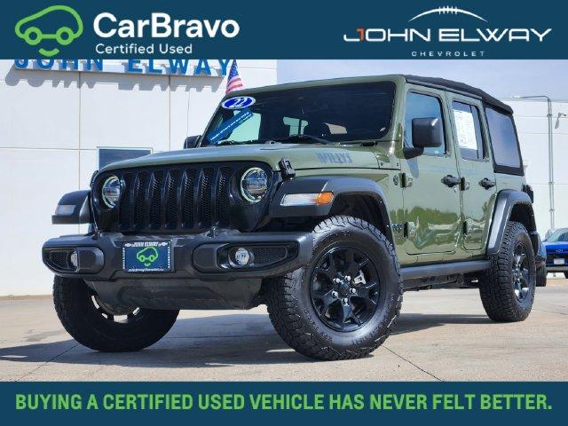 2022 Jeep Wrangler Vehicle Photo in ENGLEWOOD, CO 80113-6708